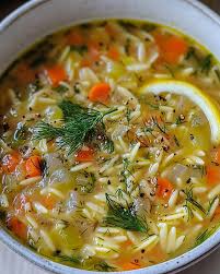 Mediterranean Orzo Vegetable Soup
