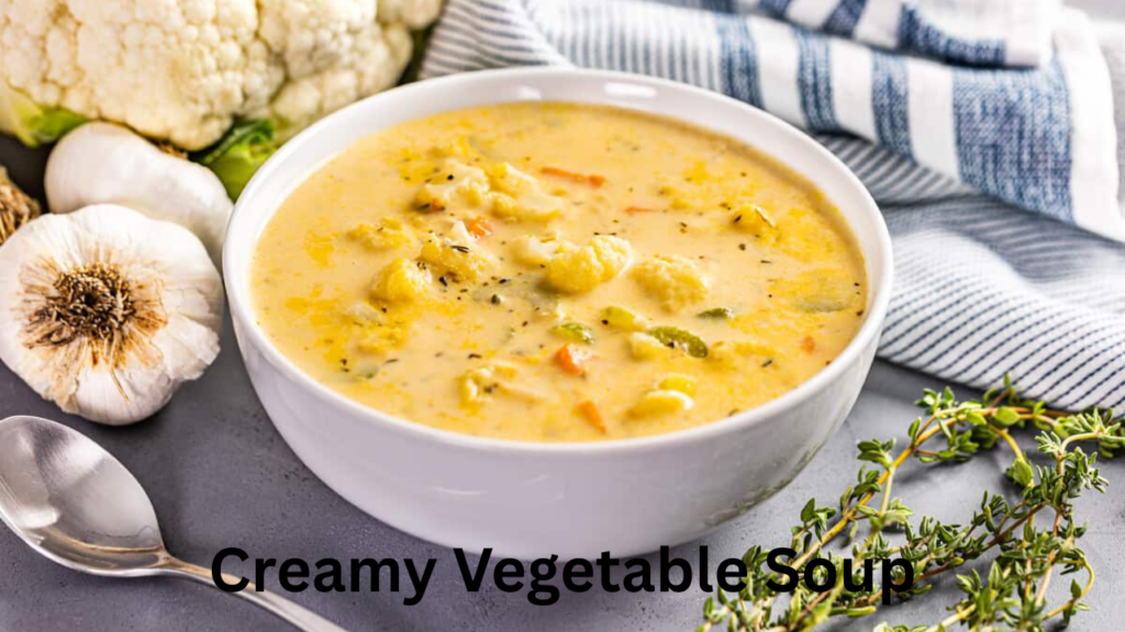 Creamy Vegetable Soup